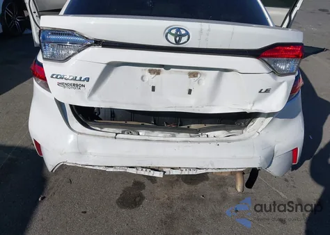 2020 Toyota Corolla Le from USA, damaged, VIN 5YFEPRAE6LP086313